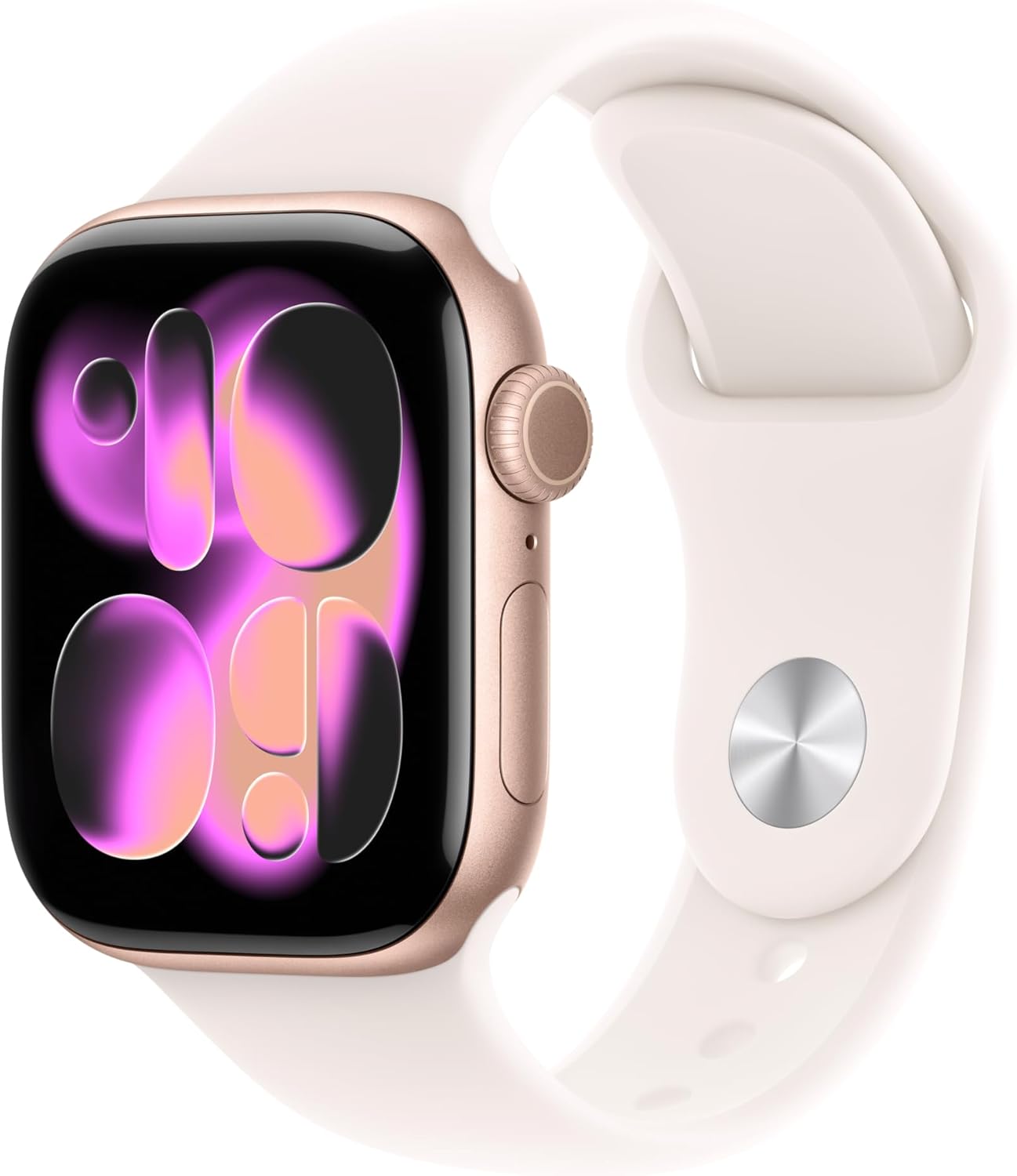 Apple Watch Series 11(GPSモデル)- 42mmローズゴールドアルミニウムケース