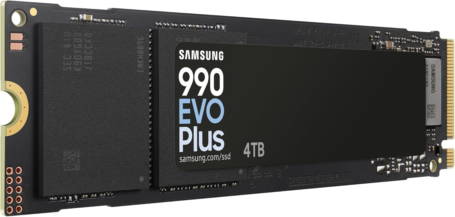 内蔵SSD 990 EVO Plus NVMe 2.0 PCIe 4.0 x 4/5.0x2、4TB